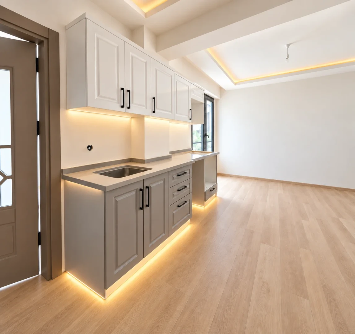 YÜKSEL'DEN TUZCUMURAT'TA GENÇ BİNADA LÜKS 1+1 OTOPARKLI DAİRE