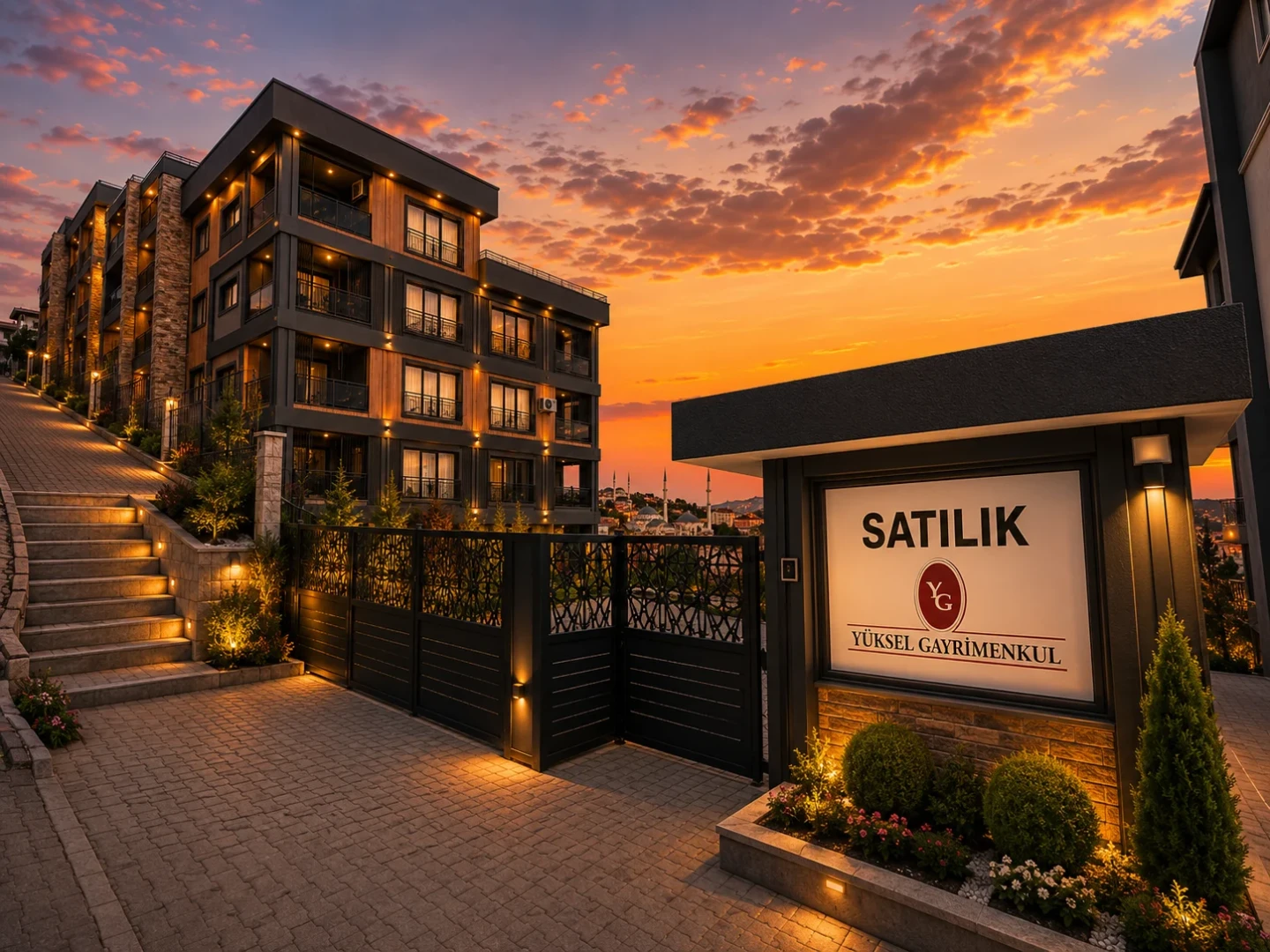 YÜKSEL'DEN ATATÜRK'TE SİTE İÇİNDE EBEVEYN BANYOLU 1+1 LÜKS DAİRE