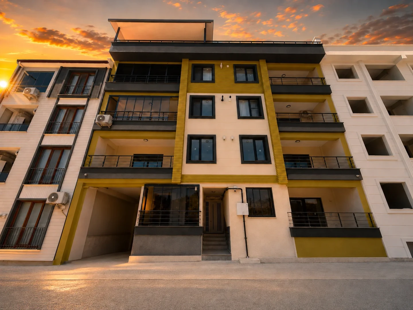 YÜKSEL'DEN TUZCUMURAT'TA KAPALI OTOPARKLI SIFIR LÜX 4+1 DUBLEKS