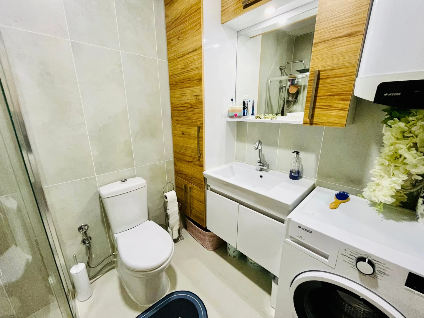YETKİ YÜKSELDE AKÇAYIN EN GENİŞ EN FERAH SATILIK 1+1 LÜX DAİRESİ