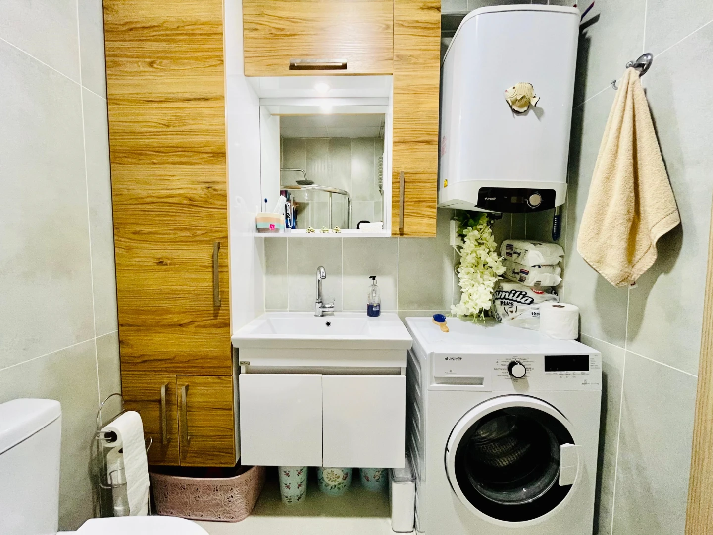 YETKİ YÜKSELDE AKÇAYIN EN GENİŞ EN FERAH SATILIK 1+1 LÜX DAİRESİ