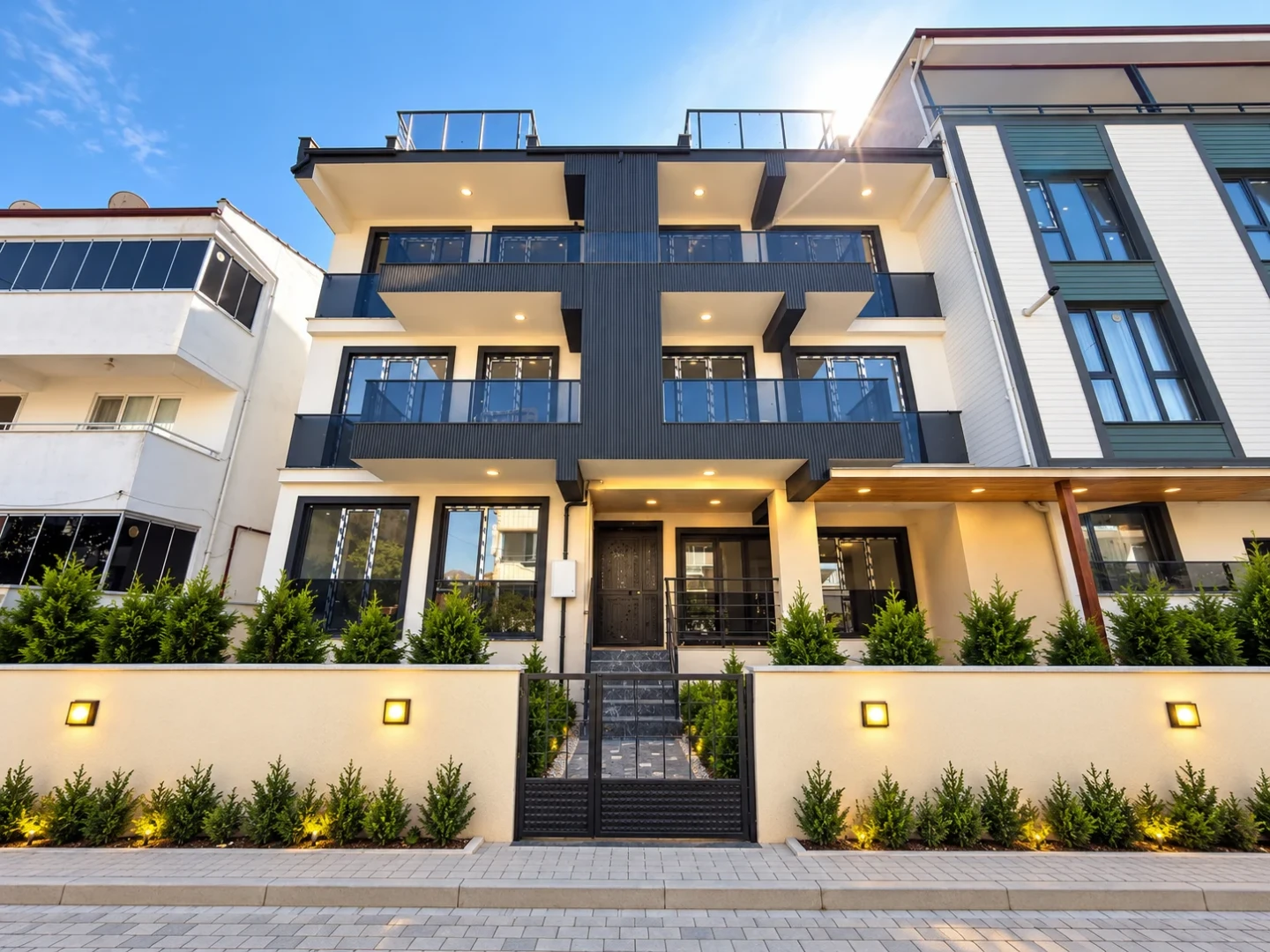 YÜKSEL'DEN TUZCUMURAT'TA OTOPARKLI SIFIR 1+1 FERAH LÜKS SATILIK DAİRE