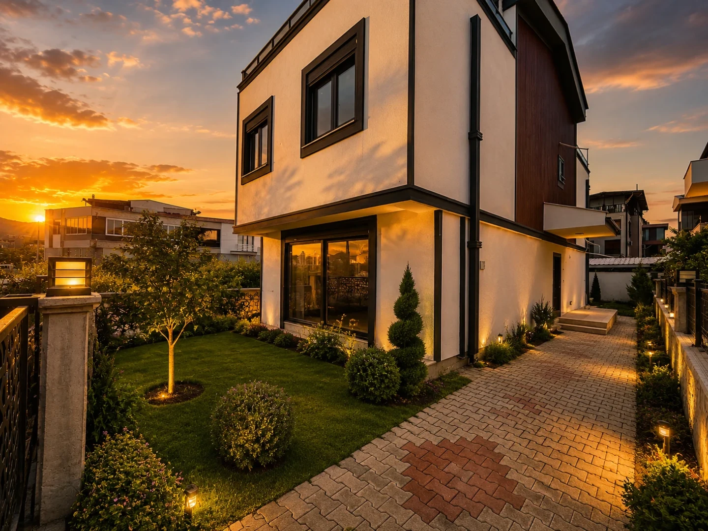 彡YÜKSEL'DEN HAMİDİYEDE彡 GENİŞ BAHÇE KULLANIMIYLA 3+1 LÜKS VİLLA