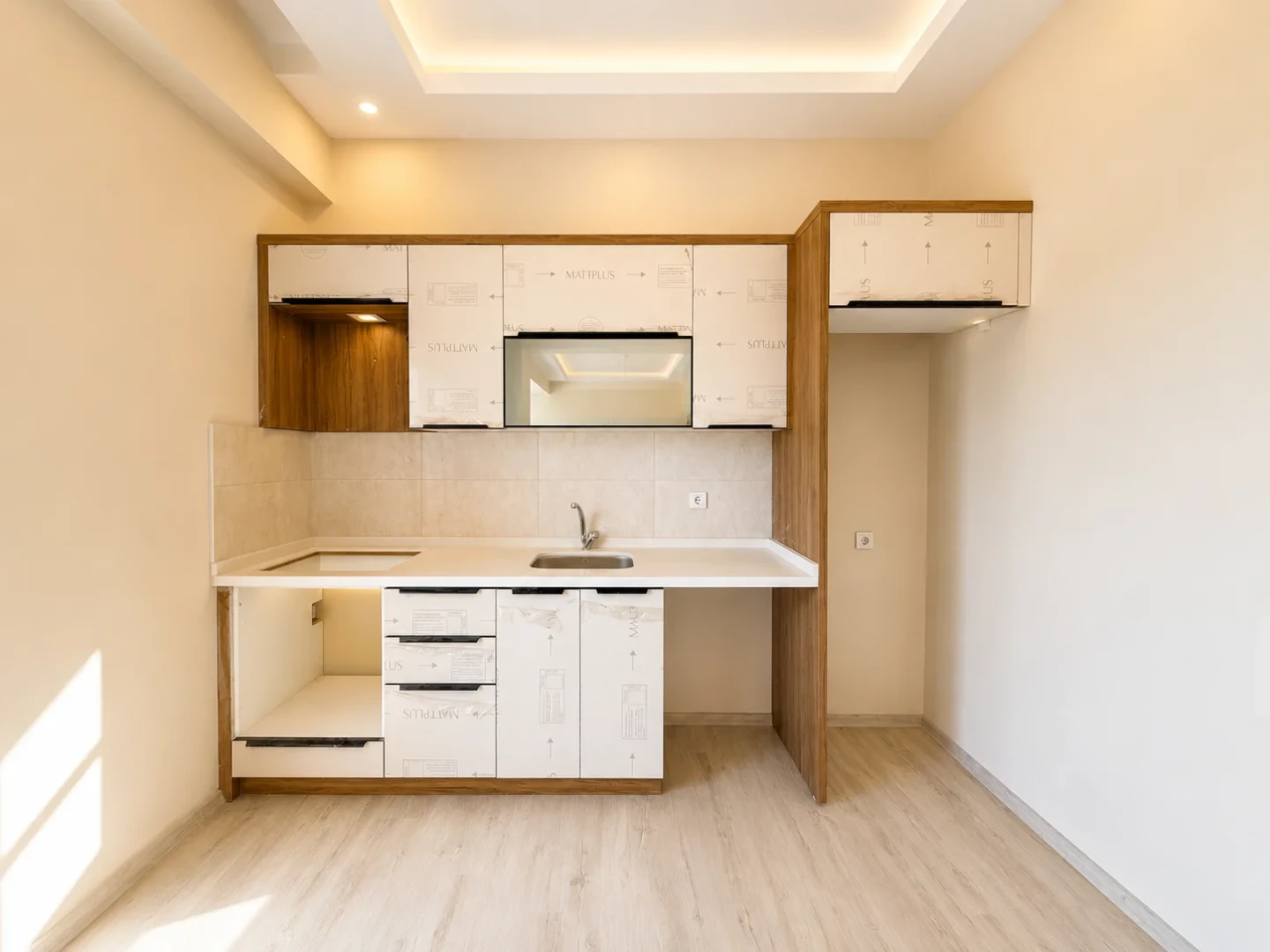 YÜKSEL'DEN TUZCUMURAT'TA KAPALI OTOPARKLI SIFIR LÜX 1+1 DAİRE