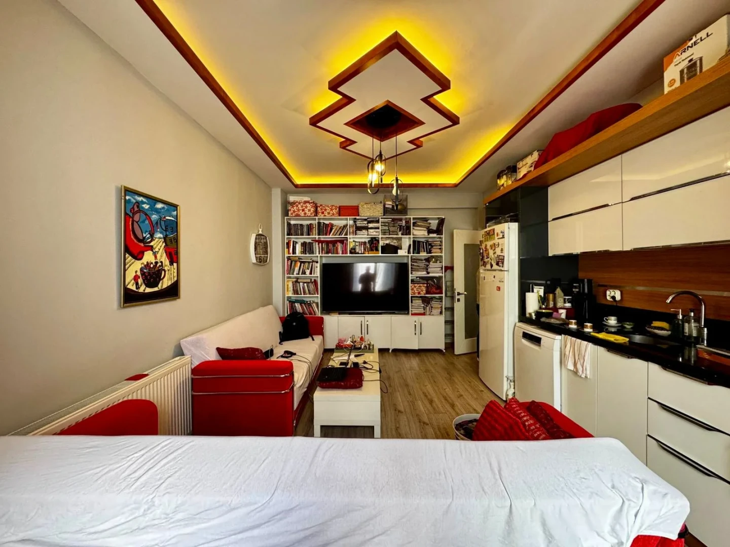 YÜKSELDEN AKÇAYDA LÜX VE GENİŞ ÖN CEPHE SATILIK FIRSAT 1+1 DAİRE