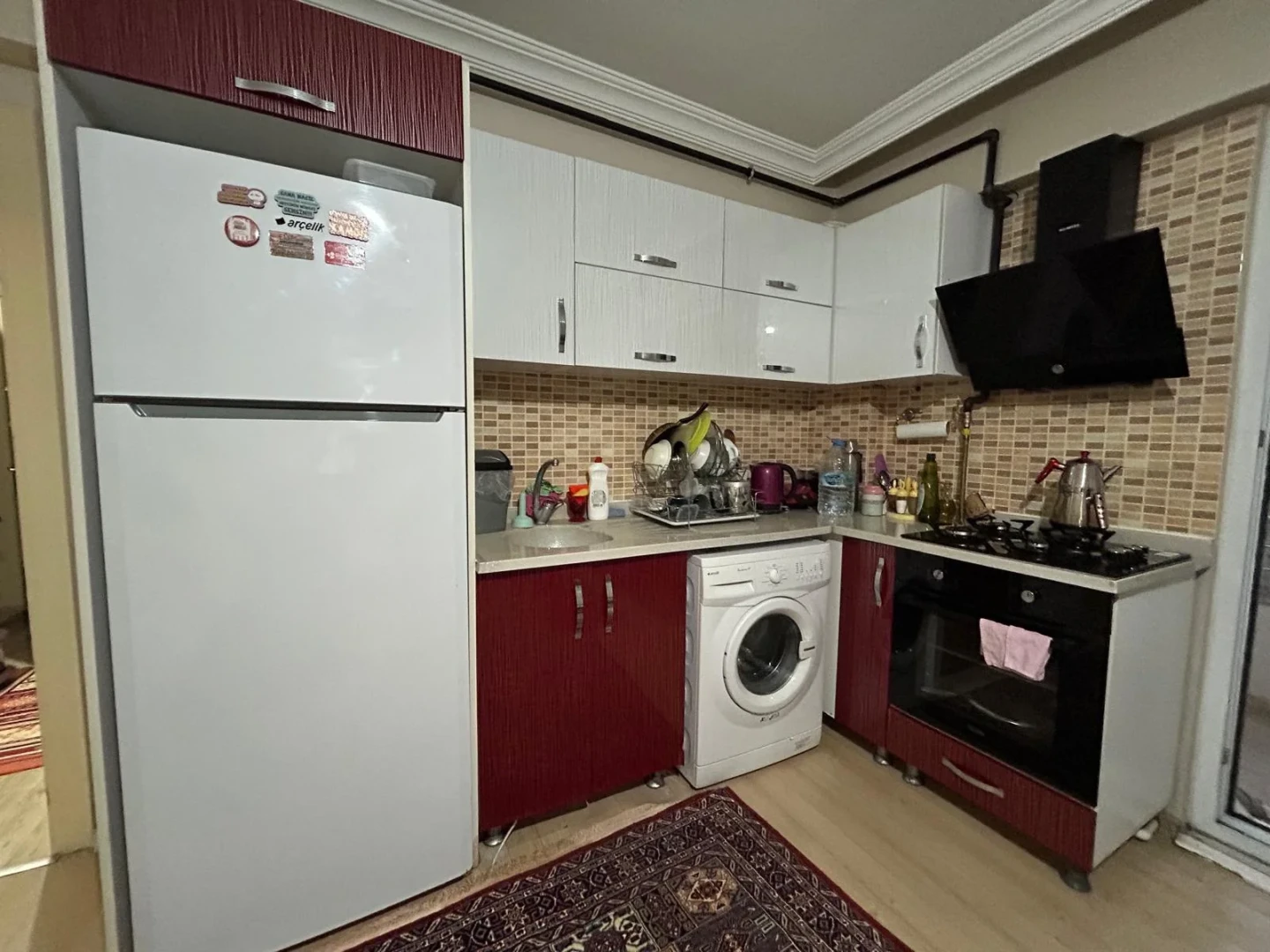 YÜKSELDEN EDREMİT'TE 2+1 HOBİ BAHÇELİ FULL EŞYALI DOĞALGAZLI SATILIK DAİRE