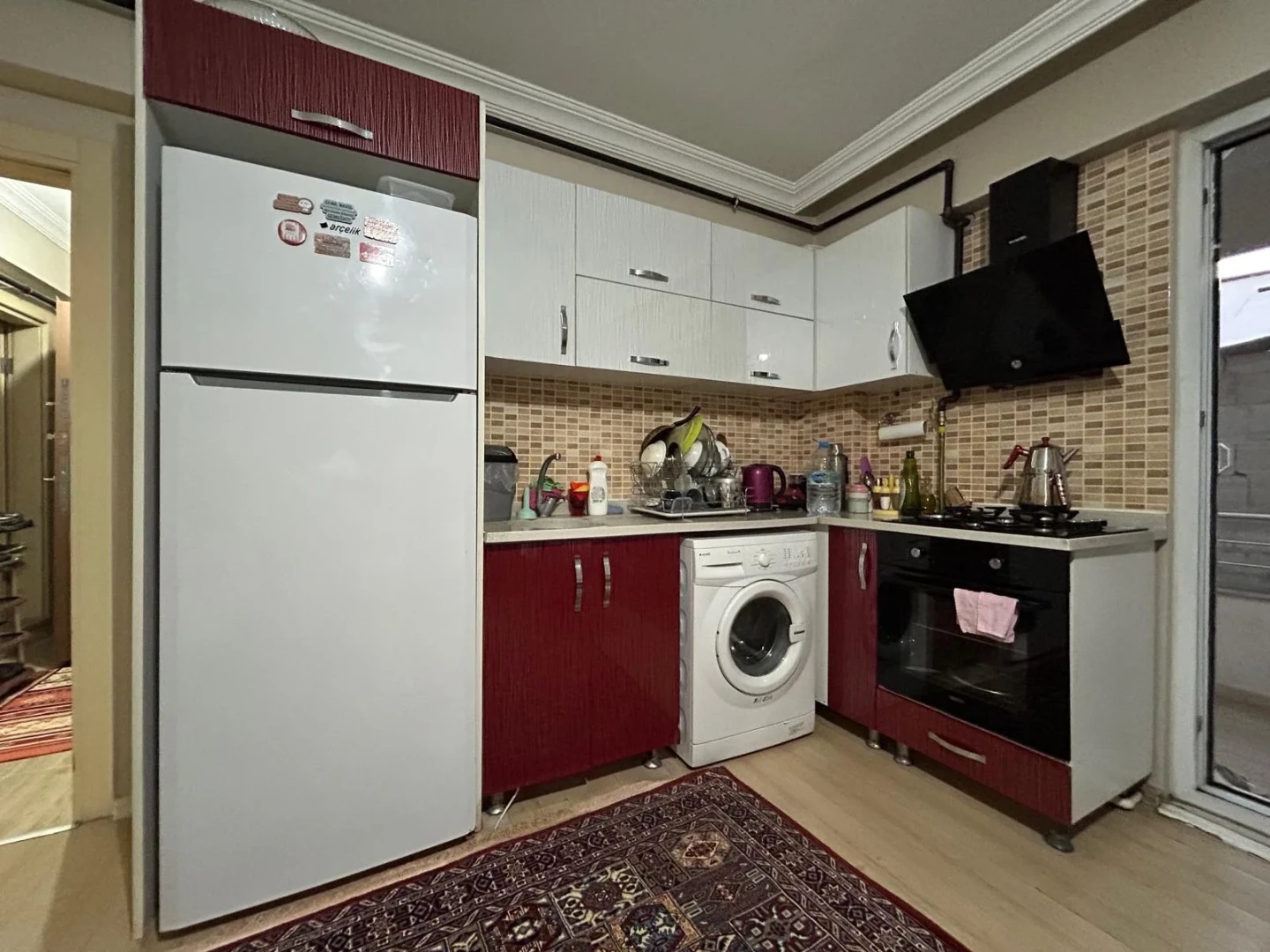YÜKSELDEN EDREMİT'TE 2+1 HOBİ BAHÇELİ FULL EŞYALI DOĞALGAZLI SATILIK DAİRE