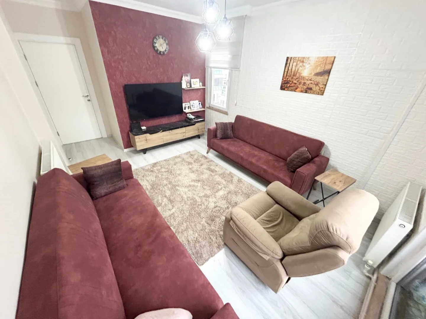YETKİSİ YÜKSELDEN MERKEZİ KONUMDA CAM BALKONLU DOĞALGAZLI 3+1 SATILIK DAİRE