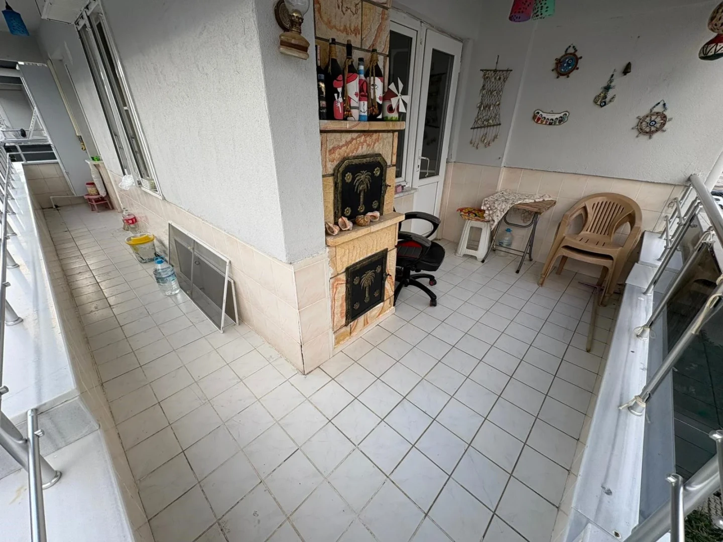 YÜKSEL'DEN ALTINKUM'DA DENİZE 450mt BARBEKÜLÜ ÖNCEPHE 2+1 DAİRE
