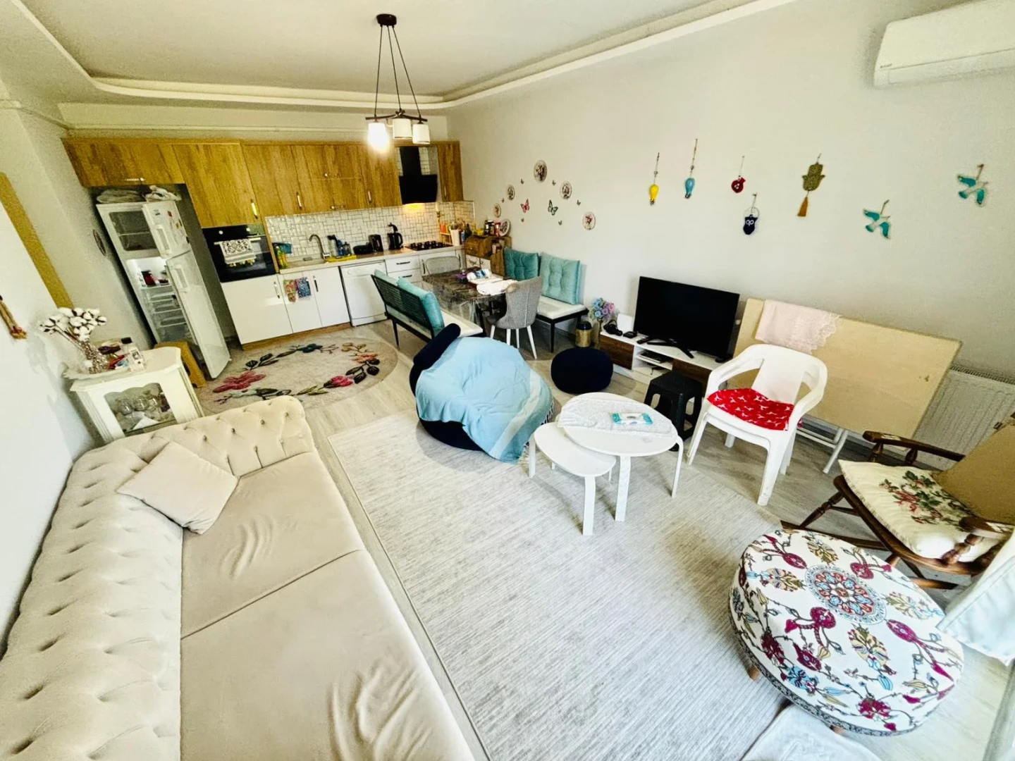 YÜKSELDEN İKİZÇAYDA FULL ÖN CEPHE KOMBİLİ SATILIK 2+1 LÜX DAİRE