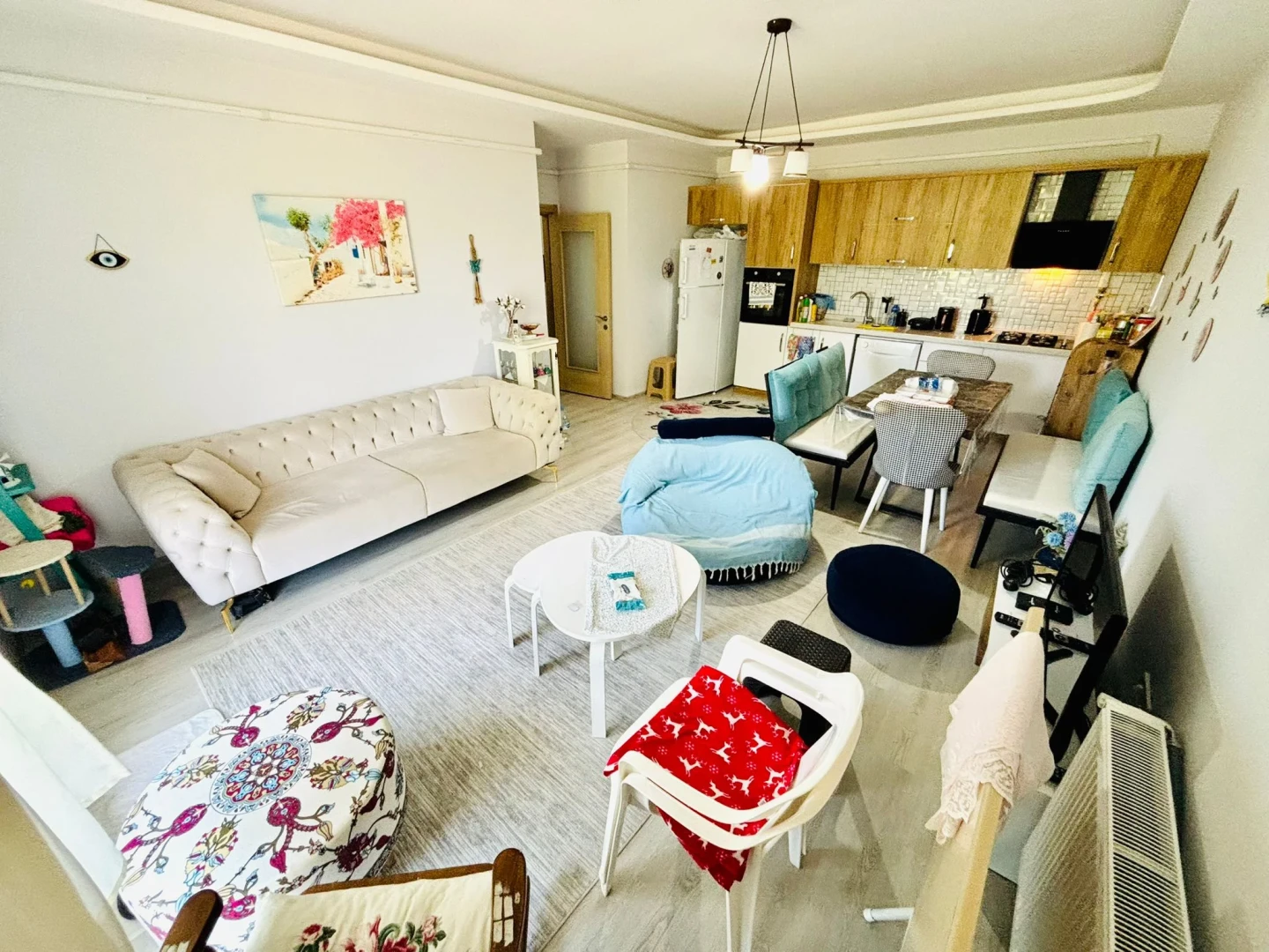 YÜKSELDEN İKİZÇAYDA FULL ÖN CEPHE KOMBİLİ SATILIK 2+1 LÜX DAİRE