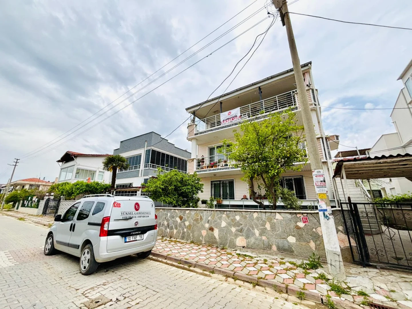 TEK YETKİ YÜKSELDEN YENİ MAHALLEDE FULL DENİZ MANZARA 3+1 DAİRE
