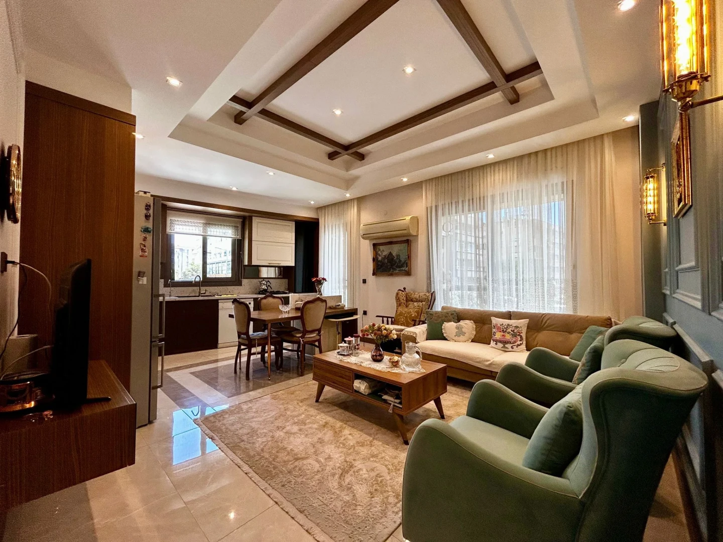 YÜKSEL'DEN SOĞANYEMEZ'DE YERDEN ISITMALI PRESTİJLİ 3+1 LÜX DAİRE