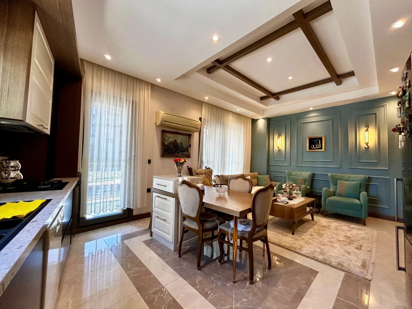 YÜKSEL'DEN SOĞANYEMEZ'DE YERDEN ISITMALI PRESTİJLİ 3+1 LÜX DAİRE