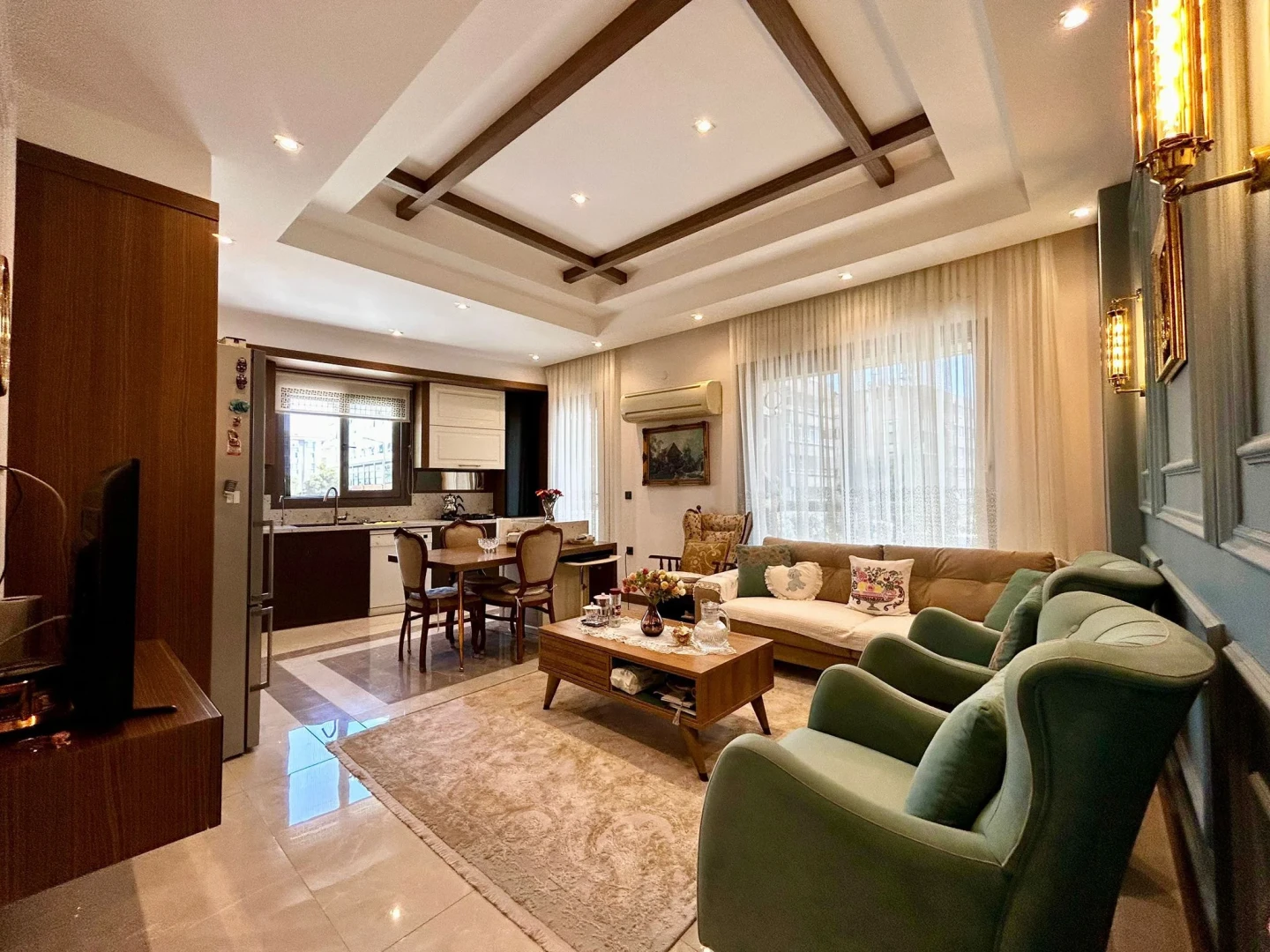 YÜKSEL'DEN SOĞANYEMEZ'DE YERDEN ISITMALI PRESTİJLİ 3+1 LÜX DAİRE