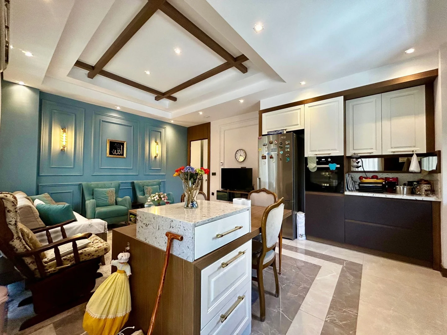 YÜKSEL'DEN SOĞANYEMEZ'DE YERDEN ISITMALI PRESTİJLİ 3+1 LÜX DAİRE