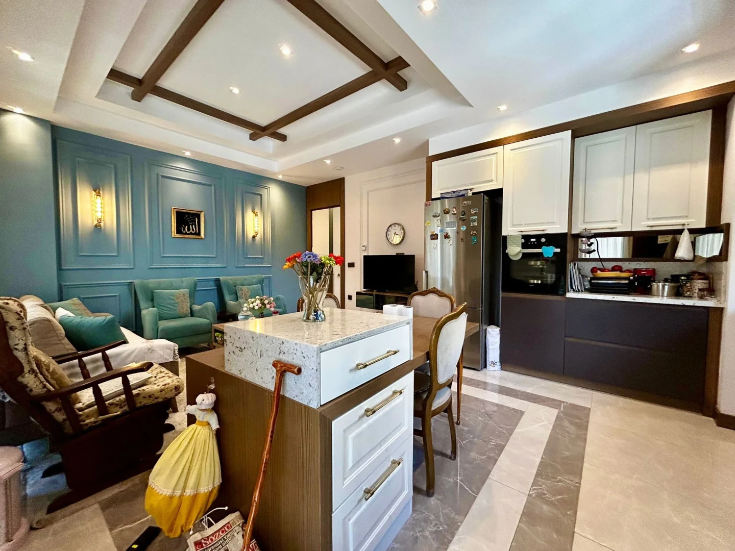 YÜKSEL'DEN SOĞANYEMEZ'DE YERDEN ISITMALI PRESTİJLİ 3+1 LÜX DAİRE