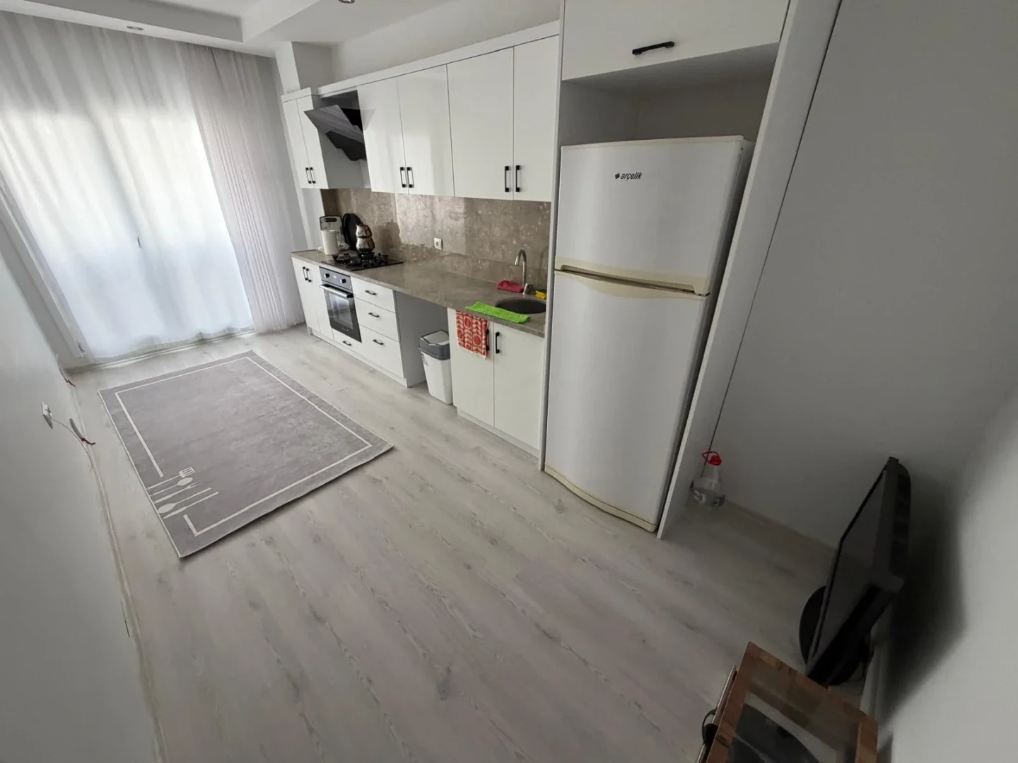 YÜKSEL'DEN SIFIR BİNADA EŞYALI 1+1 KAPALI MUTFAKLI DOĞALGAZLI SATILIK DAİRE