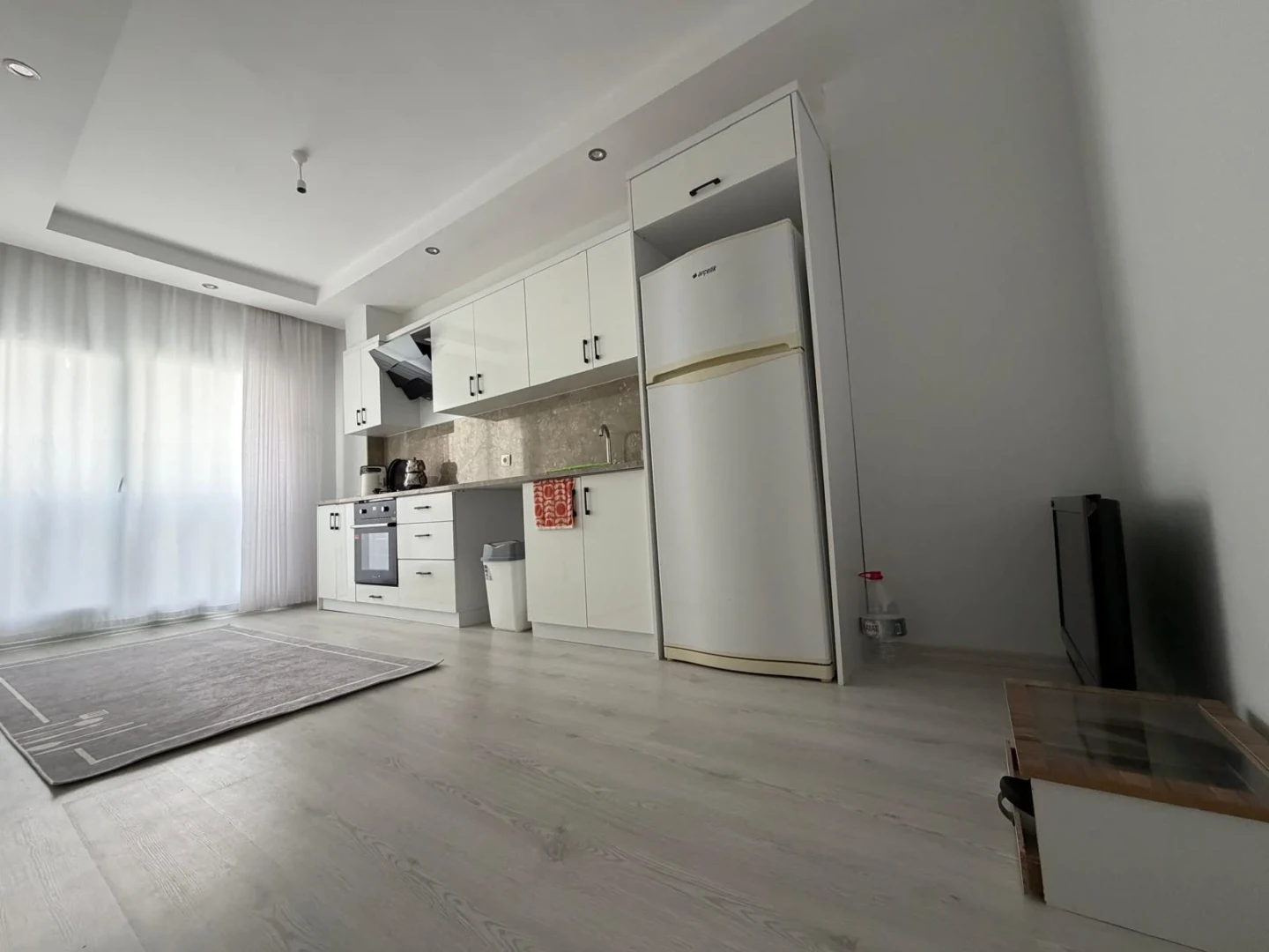 YÜKSEL'DEN SIFIR BİNADA EŞYALI 1+1 KAPALI MUTFAKLI DOĞALGAZLI SATILIK DAİRE