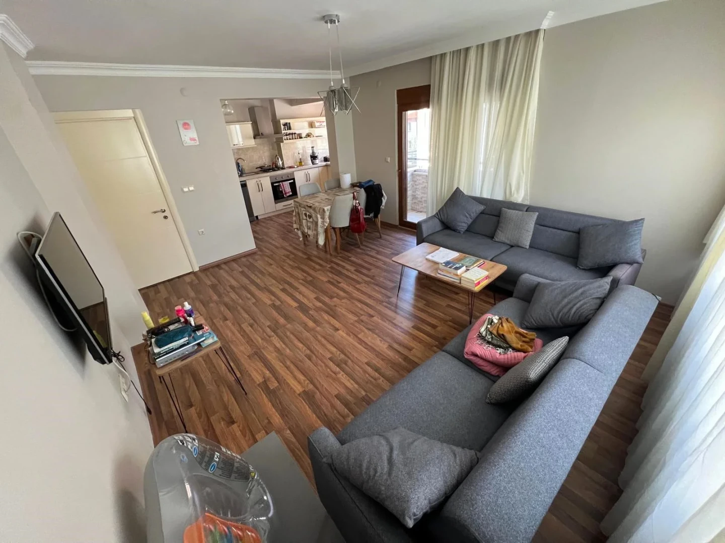 YÜKSELDEN ALTINKUMDA DENİZE 300m GENİŞ TERASLI 3+1FIRSAT DUBLEX