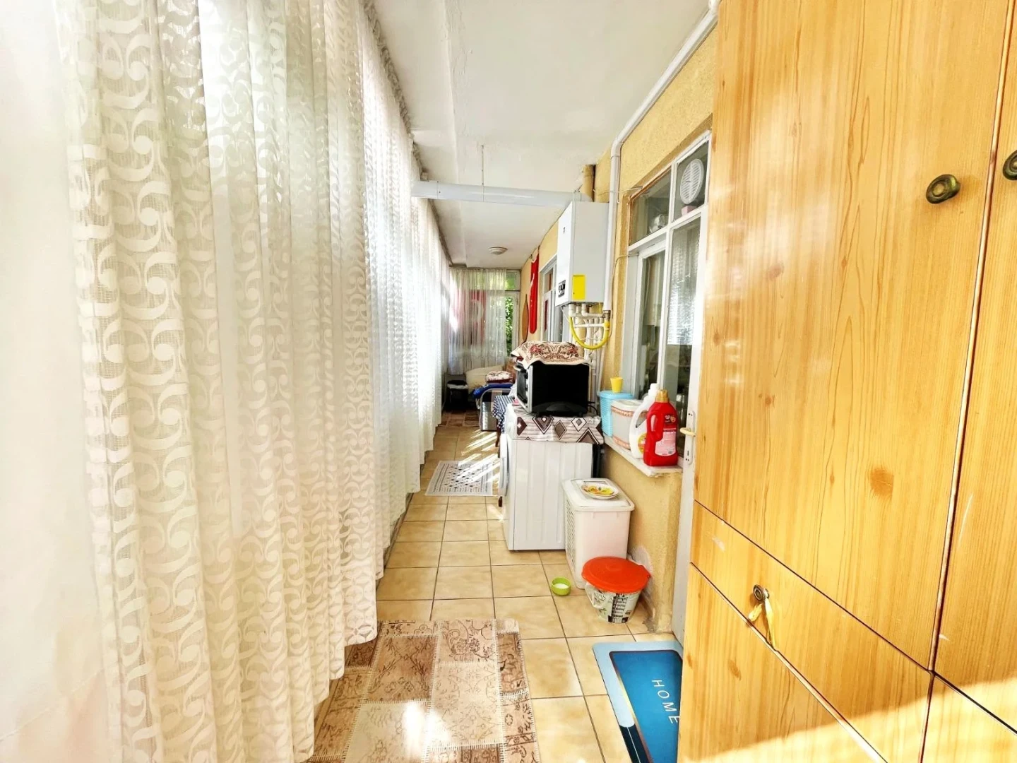 YÜKSELDEN AKÇAYDA DENİZE 50M FULL EŞYALI ÖNCEPHE ARAKAT 2+1DAİRE