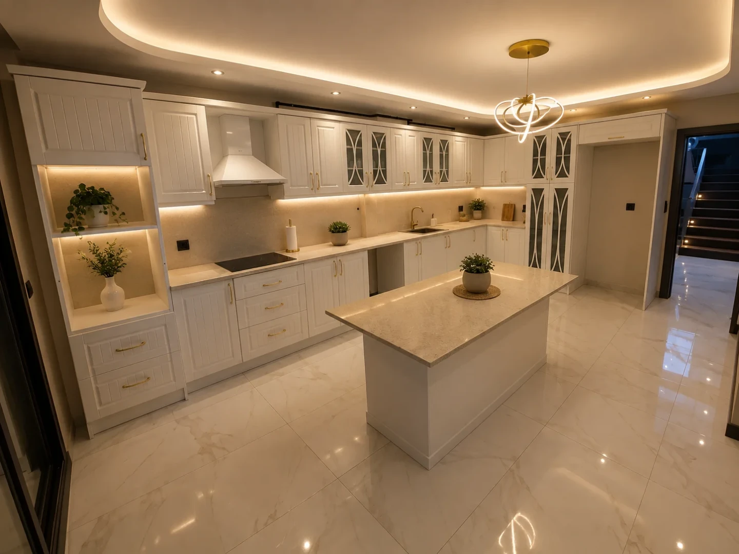 YÜKSELDEN KADIKÖYDE KAPALI TERAS ULTRA GENİŞ 6+1 LÜKS VİLLA